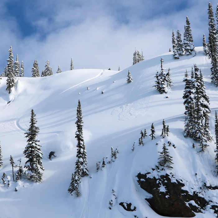 Snowboard in canada british columbia